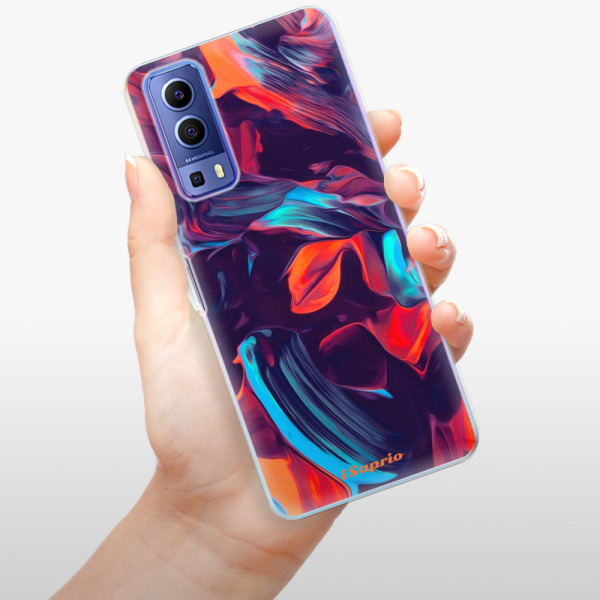 Silikonové pouzdro iSaprio - Vivo Y72 5G - Color Marble 19