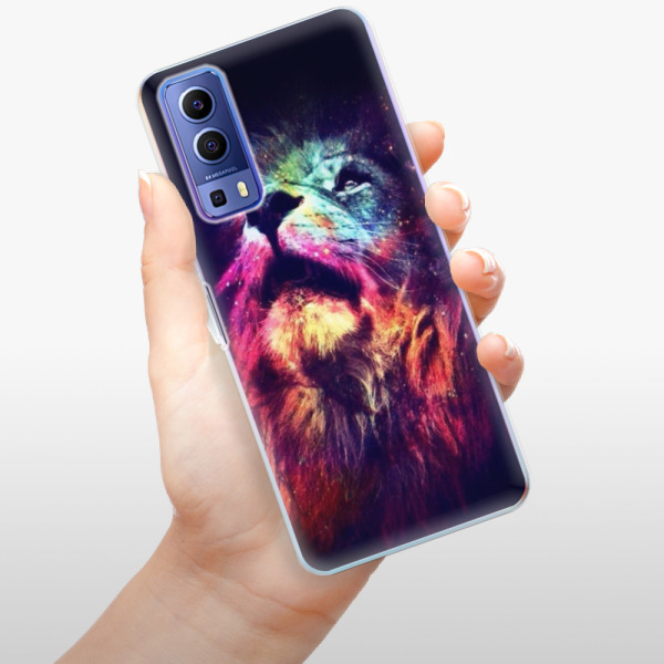 Silikonové pouzdro iSaprio - Vivo Y72 5G - Lion in Colors