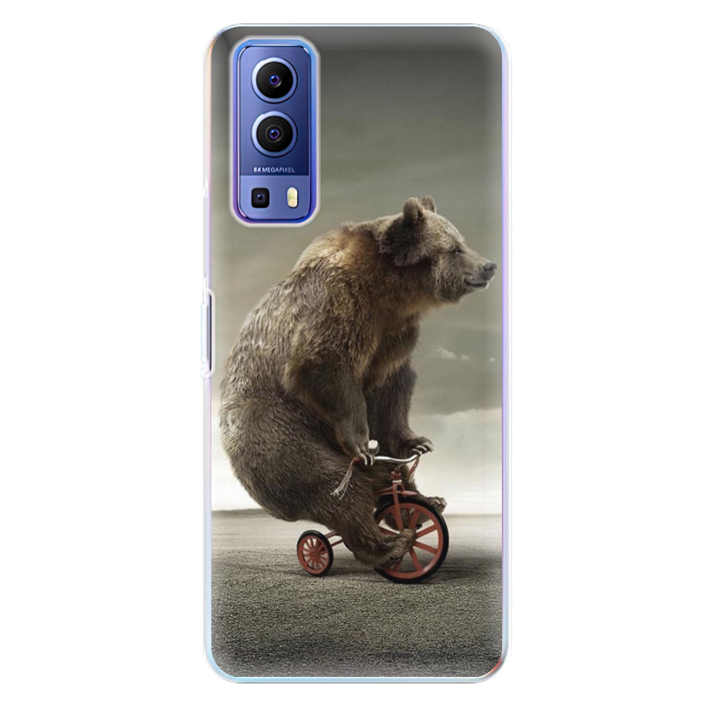 Silikonové odolné pouzdro iSaprio - Bear 01 na mobil Vivo Y72 5G (Odolný silikonový kryt, obal, pouzdro iSaprio - Bear 01 na mobilní telefon Vivo Y72 5G)