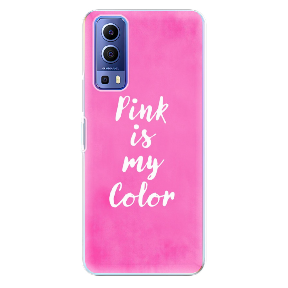 Silikonové odolné pouzdro iSaprio - Pink is my color na mobil Vivo Y72 5G (Odolný silikonový kryt, obal, pouzdro iSaprio - Pink is my color na mobilní telefon Vivo Y72 5G)
