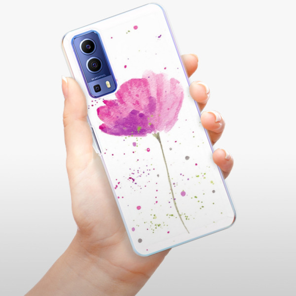 Silikonové pouzdro iSaprio - Vivo Y72 5G - Poppies