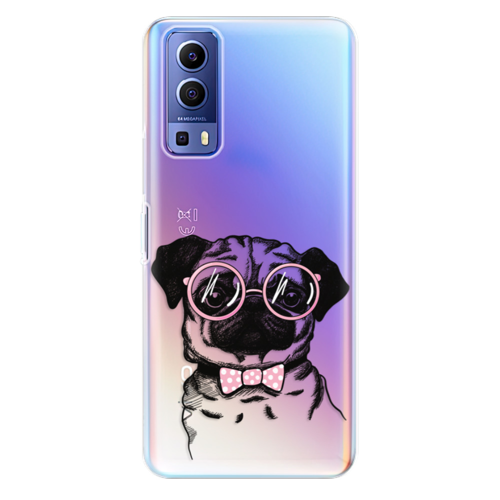 Silikonové odolné pouzdro iSaprio - The Pug na mobil Vivo Y72 5G (Odolný silikonový kryt, obal, pouzdro iSaprio - The Pug na mobilní telefon Vivo Y72 5G)