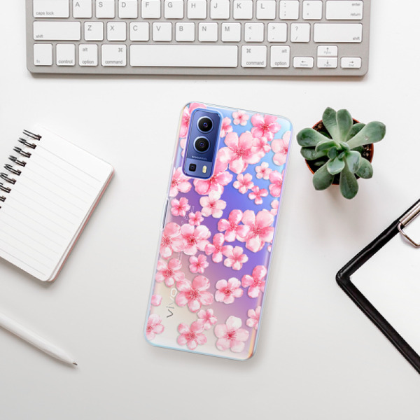 Silikonové pouzdro iSaprio - Vivo Y72 5G - Flower Pattern 05