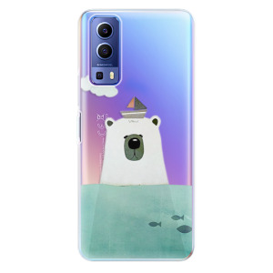 Silikonové odolné pouzdro iSaprio - Bear With Boat na mobil Vivo Y72 5G