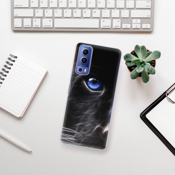 Silikonové pouzdro iSaprio - Vivo Y72 5G - Black Puma