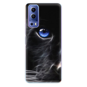 Silikonové odolné pouzdro iSaprio - Black Puma na mobil Vivo Y72 5G