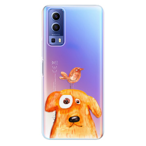Silikonové odolné pouzdro iSaprio - Dog And Bird na mobil Vivo Y72 5G