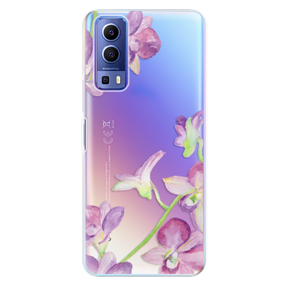 Silikonové odolné pouzdro iSaprio - Purple Orchid na mobil Vivo Y72 5G (Odolný silikonový kryt, obal, pouzdro iSaprio - Purple Orchid na mobilní telefon Vivo Y72 5G)