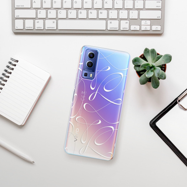 Silikonové pouzdro iSaprio - Vivo Y72 5G - Fancy white