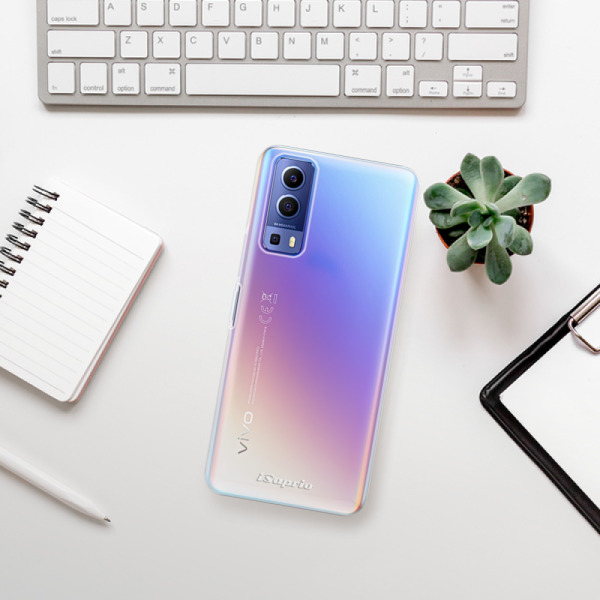 Silikonové pouzdro iSaprio - Vivo Y72 5G - 4Pure čiré