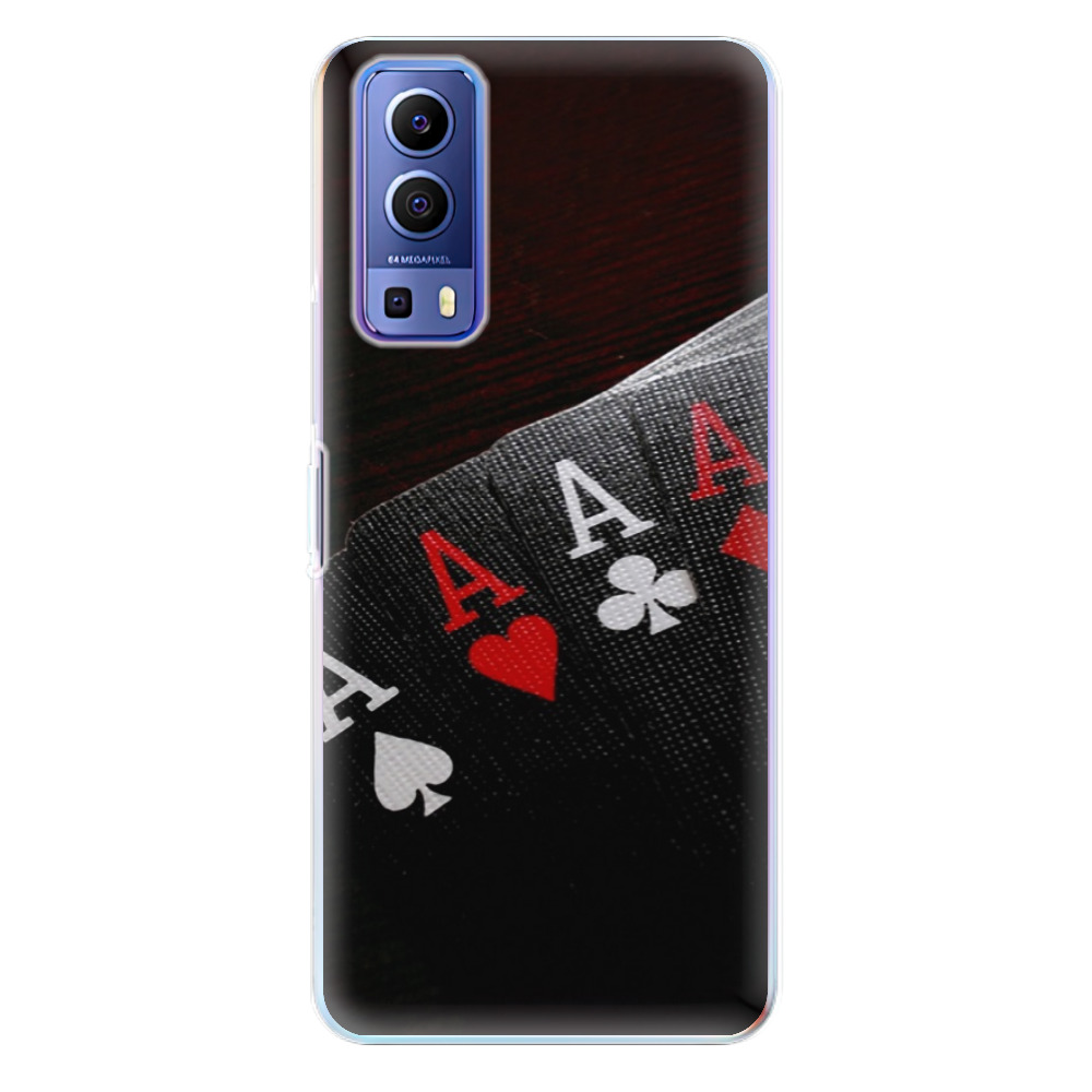 Silikonové odolné pouzdro iSaprio - Poker na mobil Vivo Y72 5G (Odolný silikonový kryt, obal, pouzdro iSaprio - Poker na mobilní telefon Vivo Y72 5G)