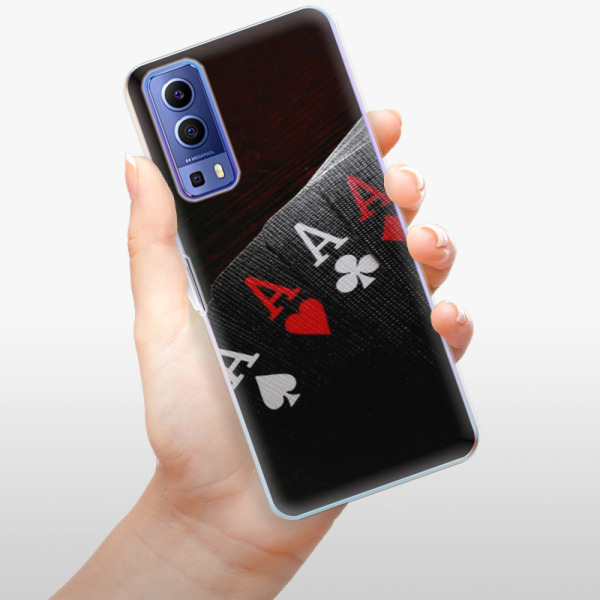 Silikonové pouzdro iSaprio - Vivo Y72 5G - Poker