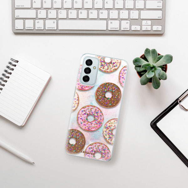 Silikonové pouzdro iSaprio - Samsung Galaxy M23 5G - Donuts 11