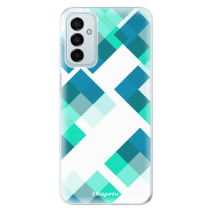 Silikonové odolné pouzdro iSaprio - Abstract Squares 11 na mobil Samsung Galaxy M23 5G