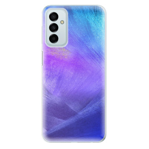 Silikonové pouzdro iSaprio - Samsung Galaxy M23 5G - Purple Feathers