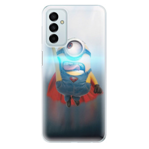 Silikonové pouzdro iSaprio - Samsung Galaxy M23 5G - Mimons Superman 02
