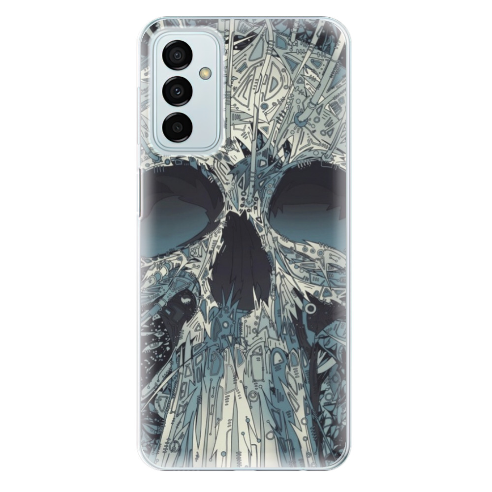 Silikonové odolné pouzdro iSaprio - Abstract Skull na mobil Samsung Galaxy M23 5G (Silikonový odolný kryt, obal, pouzdro iSaprio - Abstract Skull na mobilní telefon Samsung Galaxy M23 5G)