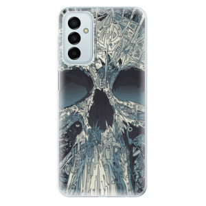 Silikonové odolné pouzdro iSaprio - Abstract Skull na mobil Samsung Galaxy M23 5G