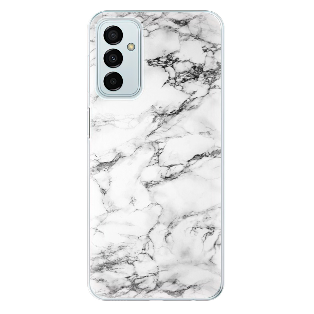 Silikonové odolné pouzdro iSaprio - White Marble 01 na mobil Samsung Galaxy M23 5G (Silikonový odolný kryt, obal, pouzdro iSaprio - White Marble 01 na mobilní telefon Samsung Galaxy M23 5G)