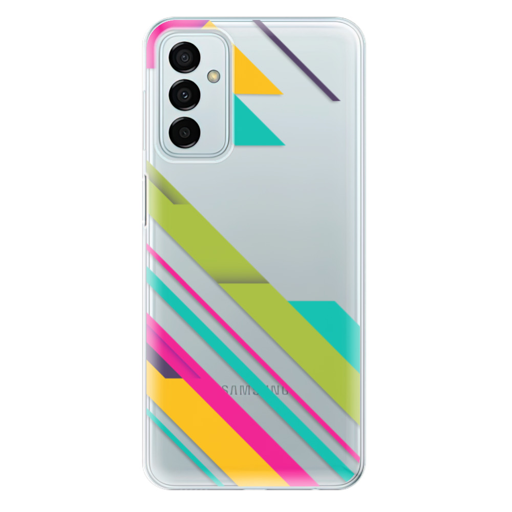 Odolné silikonové pouzdro iSaprio - Color Stripes 03 - Samsung Galaxy M23 5G