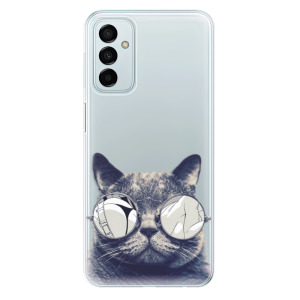 Silikonové odolné pouzdro iSaprio - Crazy Cat 01 na mobil Samsung Galaxy M23 5G
