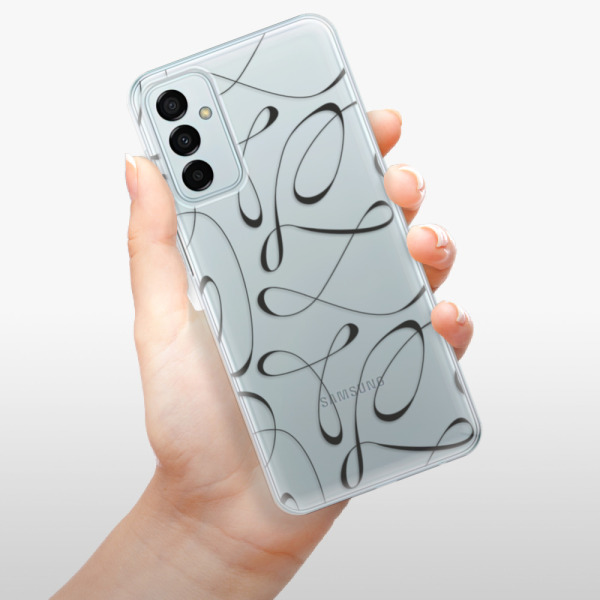 Silikonové pouzdro iSaprio - Samsung Galaxy M23 5G - Fancy black