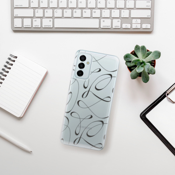 Silikonové pouzdro iSaprio - Samsung Galaxy M23 5G - Fancy black