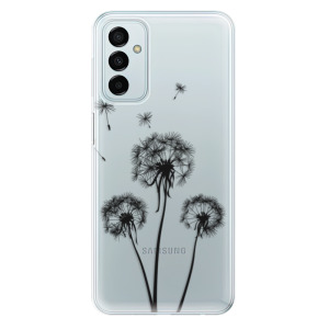 Silikonové odolné pouzdro iSaprio - Three Dandelions - black na mobil Samsung Galaxy M23 5G