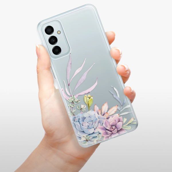 Silikonové pouzdro iSaprio - Samsung Galaxy M23 5G - Succulent 01