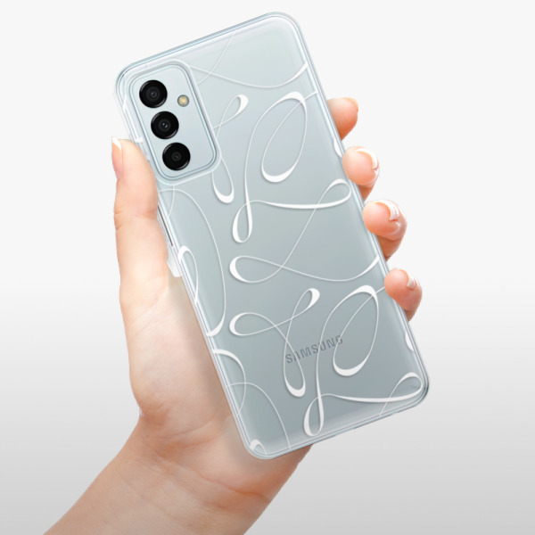 Silikonové pouzdro iSaprio - Samsung Galaxy M23 5G - Fancy white