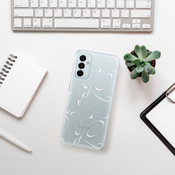 Silikonové pouzdro iSaprio - Samsung Galaxy M23 5G - Fancy white