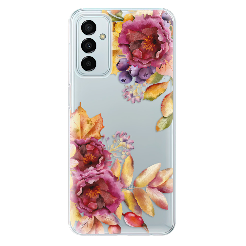 Silikonové odolné pouzdro iSaprio - Fall Flowers na mobil Samsung Galaxy M23 5G (Silikonový odolný kryt, obal, pouzdro iSaprio - Fall Flowers na mobilní telefon Samsung Galaxy M23 5G)