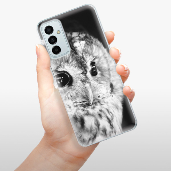 Silikonové pouzdro iSaprio - Samsung Galaxy M23 5G - BW Owl
