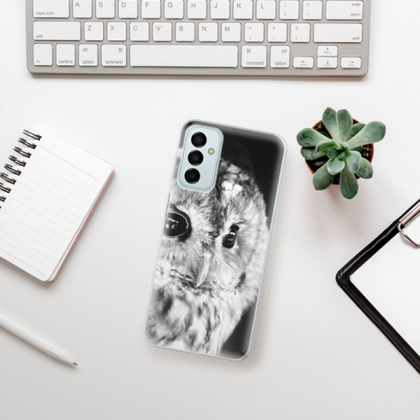 Silikonové pouzdro iSaprio - Samsung Galaxy M23 5G - BW Owl