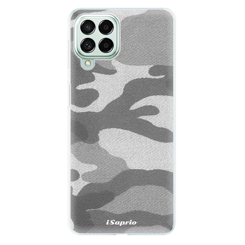 Odolné silikonové pouzdro iSaprio - Gray Camuflage 02 - Samsung Galaxy M53 5G