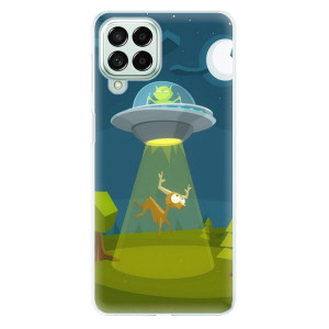 Silikonové odolné pouzdro iSaprio - Alien 01 na mobil Samsung Galaxy M53 5G
