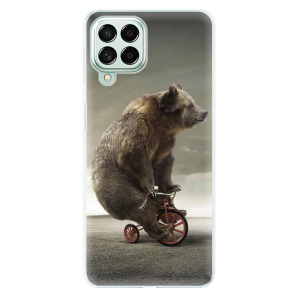 Silikonové odolné pouzdro iSaprio - Bear 01 na mobil Samsung Galaxy M53 5G