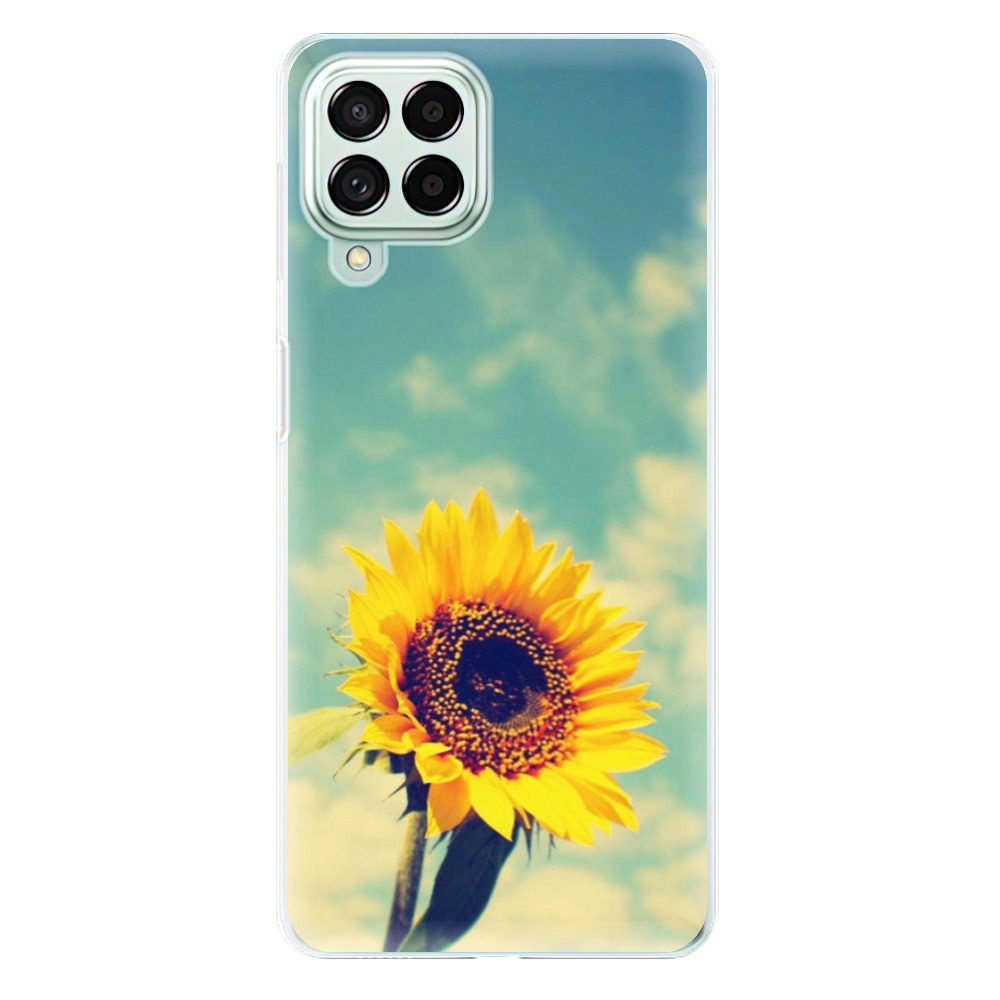 Odolné silikonové pouzdro iSaprio - Sunflower 01 - Samsung Galaxy M53 5G