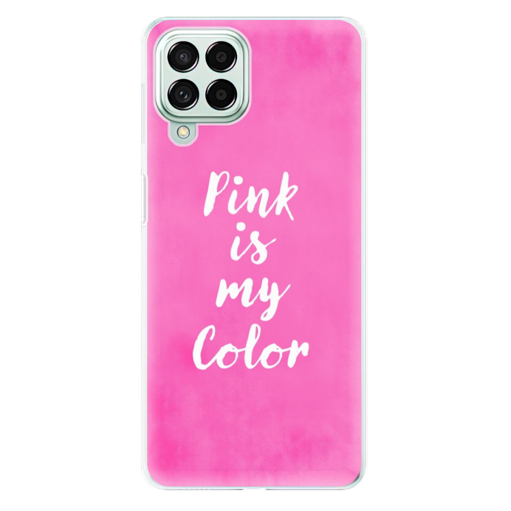 Silikonové odolné pouzdro iSaprio - Pink is my color na mobil Samsung Galaxy M53 5G (Silikonový odolný kryt, obal, pouzdro iSaprio - Pink is my color na mobilní telefon Samsung Galaxy M53 5G)