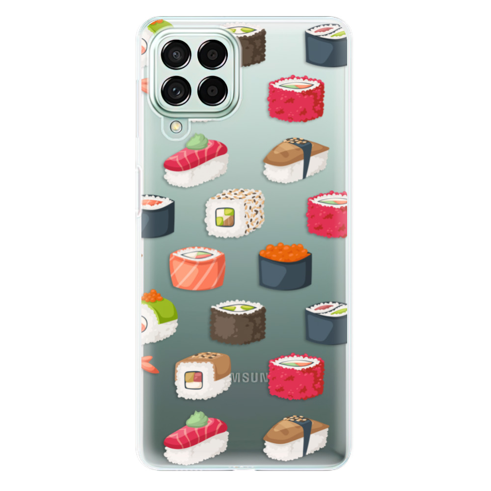 Odolné silikonové pouzdro iSaprio - Sushi Pattern - Samsung Galaxy M53 5G