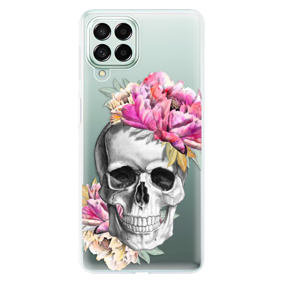 Odolné silikonové pouzdro iSaprio - Pretty Skull - Samsung Galaxy M53 5G
