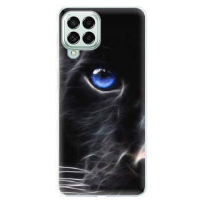 Silikonové odolné pouzdro iSaprio - Black Puma na mobil Samsung Galaxy M53 5G