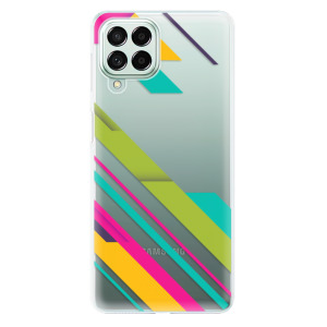 Silikonové odolné pouzdro iSaprio - Color Stripes 03 na mobil Samsung Galaxy M53 5G