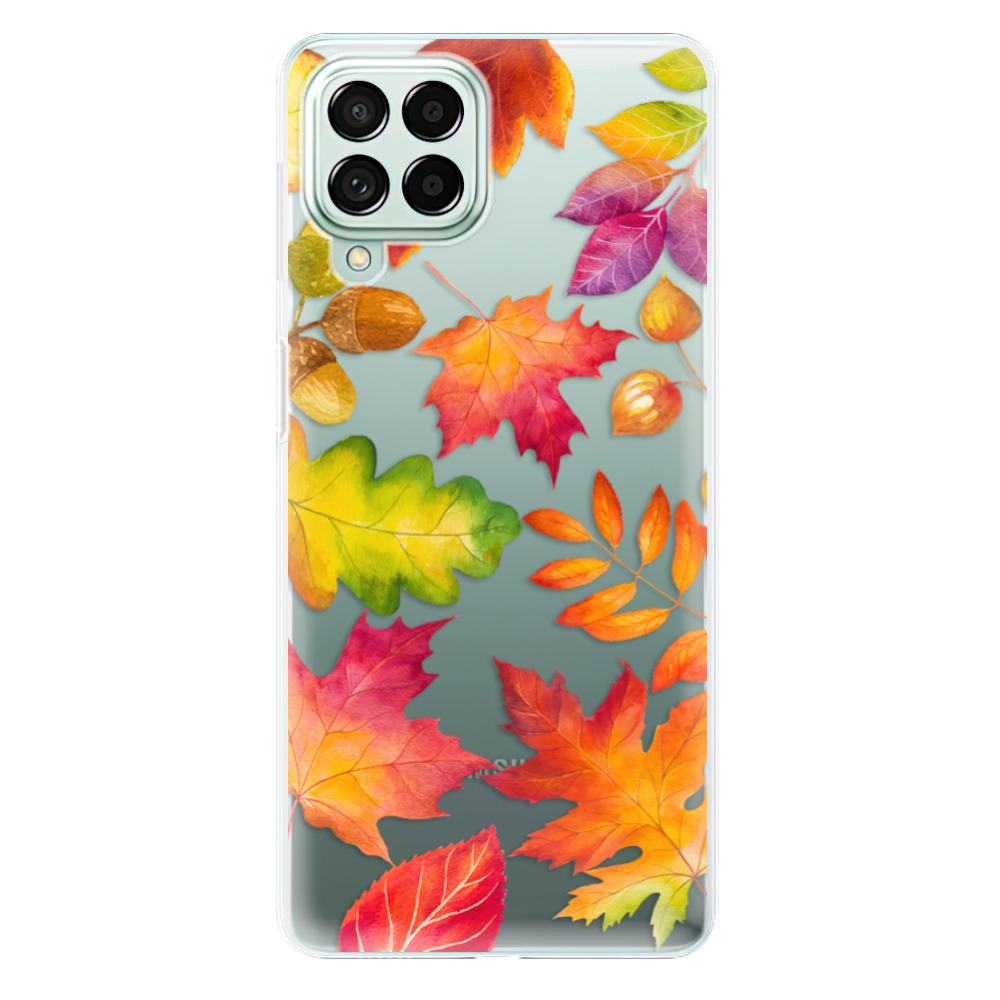 Odolné silikonové pouzdro iSaprio - Autumn Leaves 01 - Samsung Galaxy M53 5G