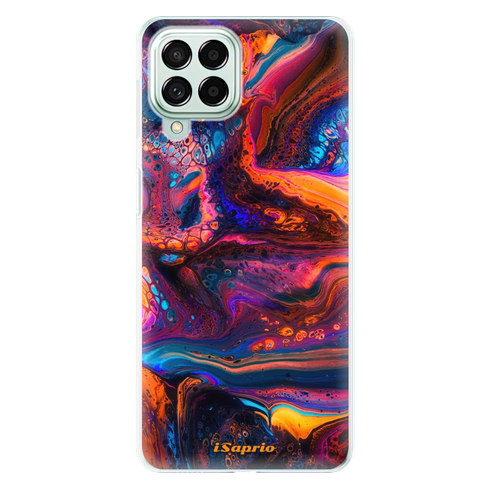 Odolné silikonové pouzdro iSaprio - Abstract Paint 02 - Samsung Galaxy M53 5G