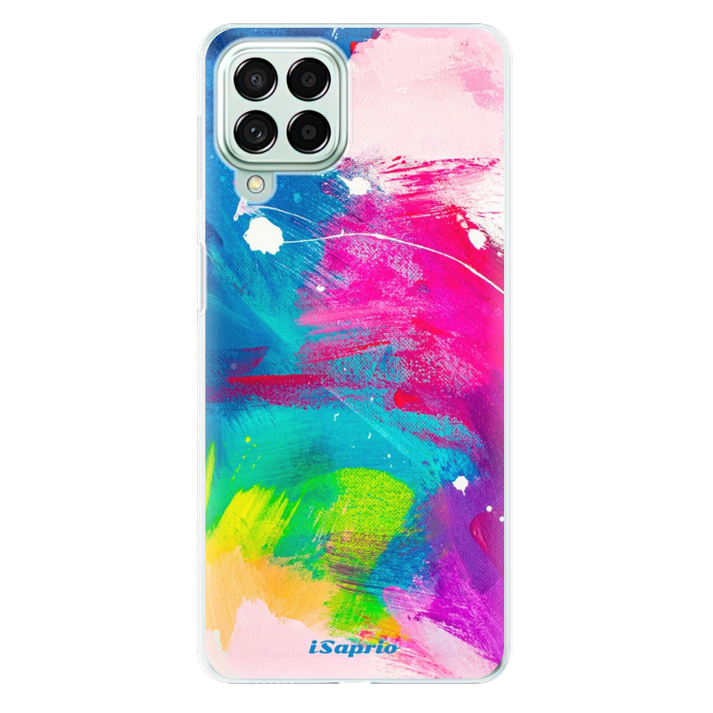 Odolné silikonové pouzdro iSaprio - Abstract Paint 03 - Samsung Galaxy M53 5G
