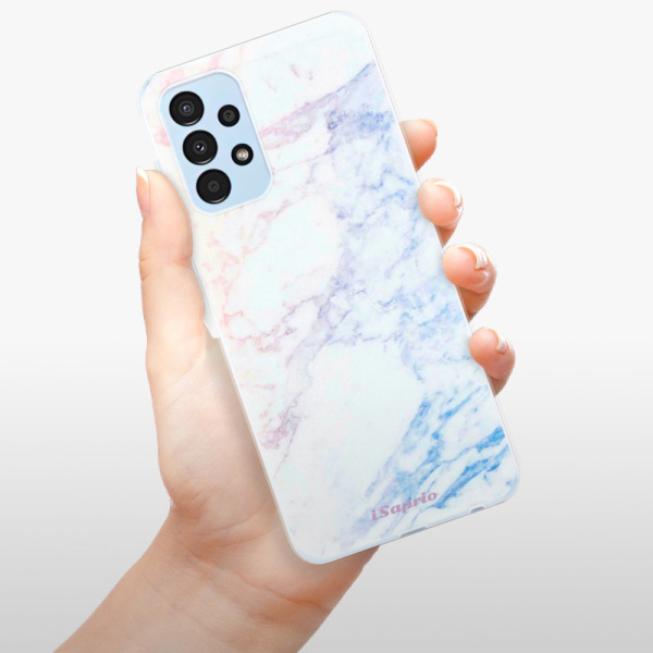Silikonové pouzdro iSaprio - Samsung Galaxy A13 - Raibow Marble 10