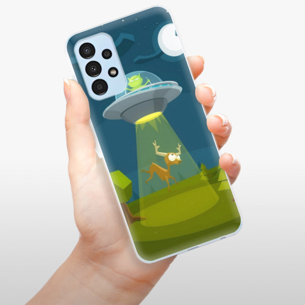 Silikonové pouzdro iSaprio - Samsung Galaxy A13 - Alien 01
