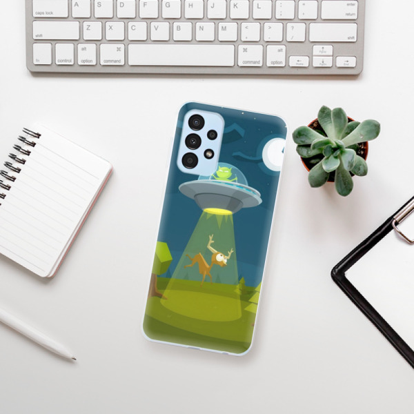 Silikonové pouzdro iSaprio - Samsung Galaxy A13 - Alien 01