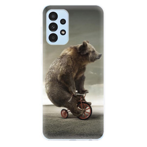 Silikonové odolné pouzdro iSaprio - Bear 01 na mobil Samsung Galaxy A13